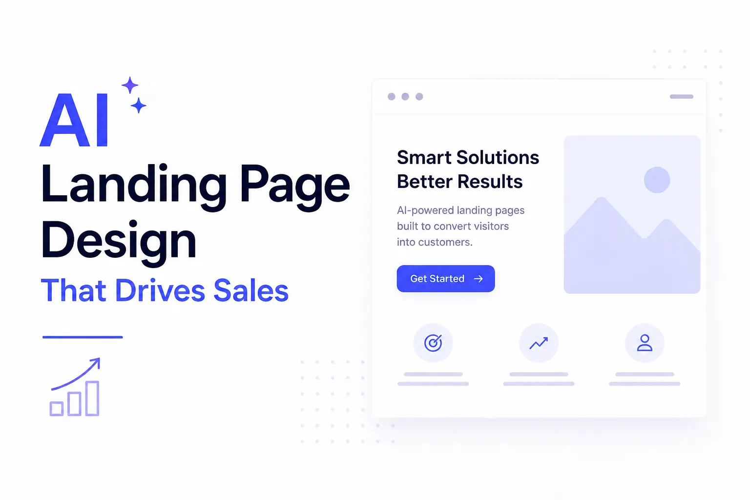 Professional AI landing page design services for businesses looking to increase conversions, generate more leads, and drive sales.
